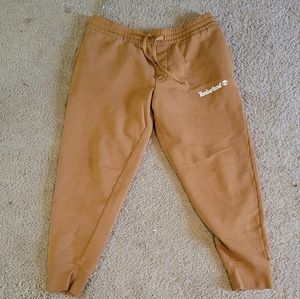 Large Mustard Yellow Timberland Jogger Sweatpants
